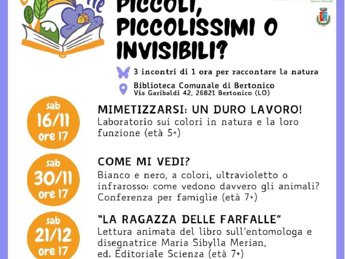 immagine per Librambiente - Piccoli, piccolissimi o invisibili?